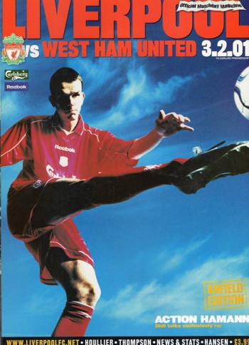 Match programme